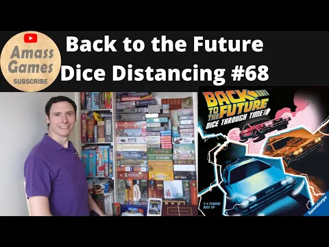Dice distancing #68 Back to the Future: Dice through time Ravensburger board game * AmassGames * die