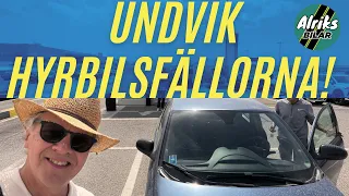 Hyra bil? Följ mina sex tips!