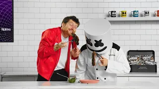 Argentinian Churrasco con Chimichurri with Scotty Sire | Cooking with Marshmello
