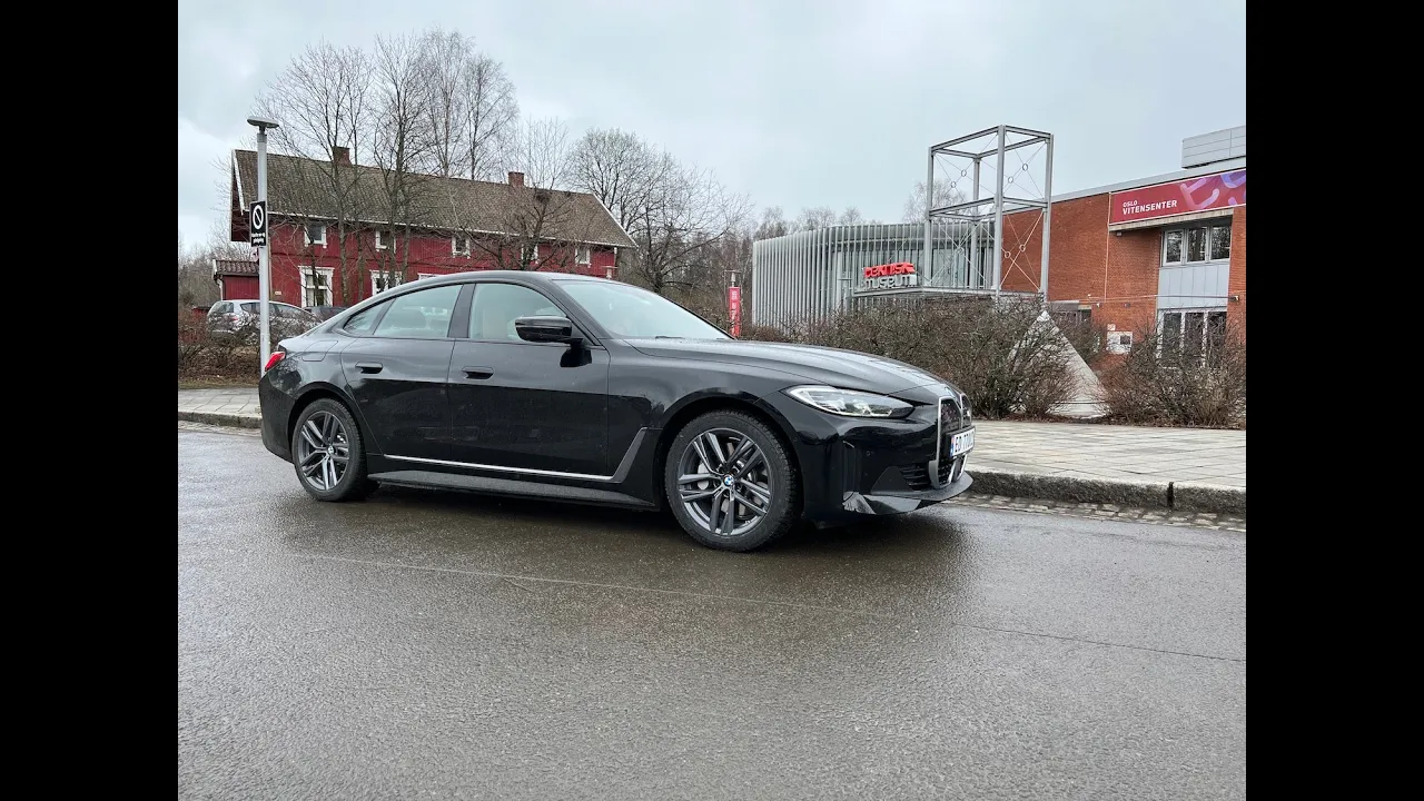 Vi hilste kjapt på BMW i4 eDrive40