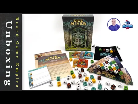 Dice Miner Unboxing - Atlas Games
