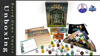 Dice Miner Unboxing - Atlas Games