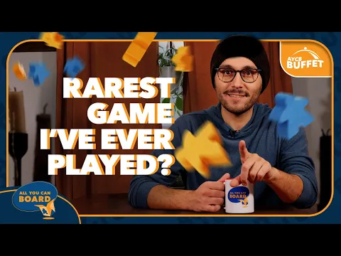 Is this the rarest board game I've played? | AYCB Buffet