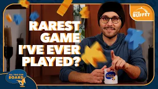 Is this the rarest board game I've played? | AYCB Buffet