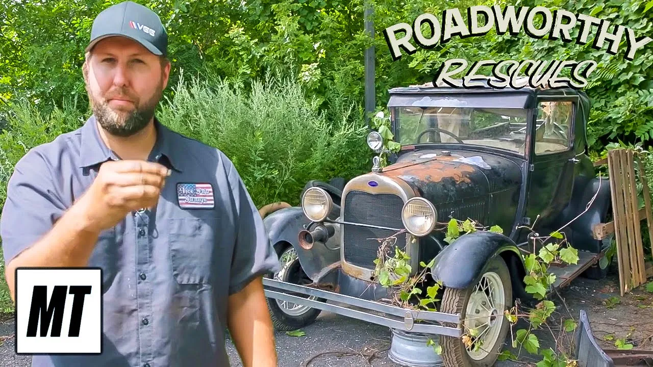 This 1928 Ford Model A Hasn't Run in Over 60 Years! | Roadworthy Rescues