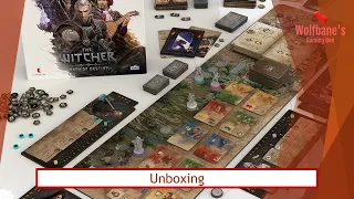 The Witcher: Path Of Destiny Deluxe Edition [Board Game] - Unboxing
