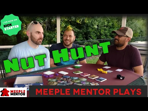 Meeple Mentor Plays- Nut Hunt, live on Kickstarter now!