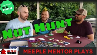 Meeple Mentor Plays- Nut Hunt, live on Kickstarter now!