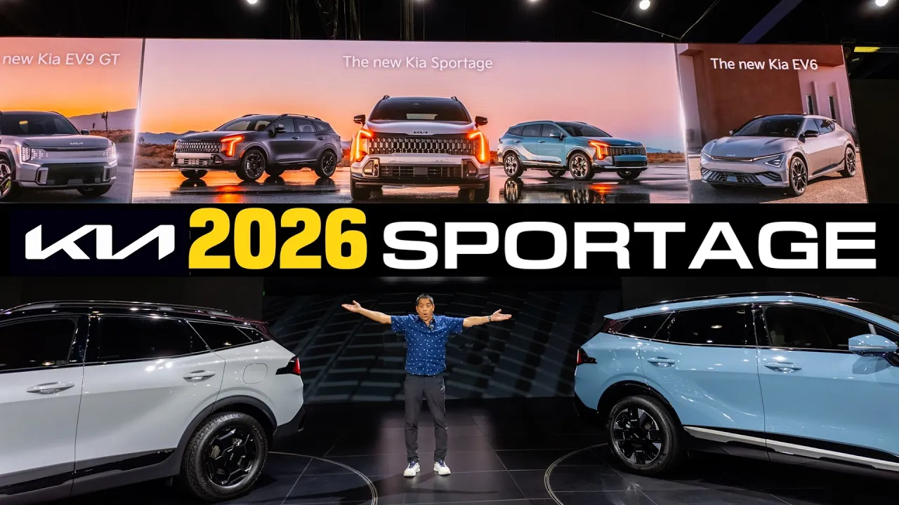 2026 Kia Sportage First Look - New Styling, More Power, More Standard Tech