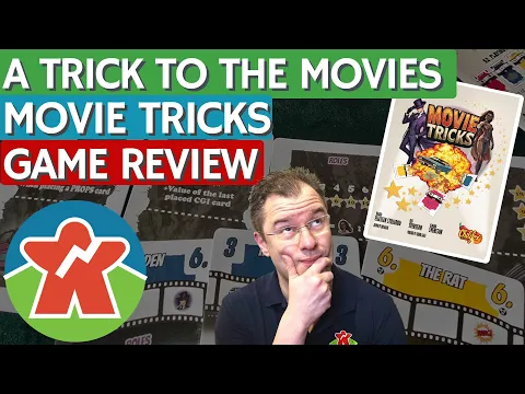 Movie Tricks - Board Game Review - A Trick To The Movies