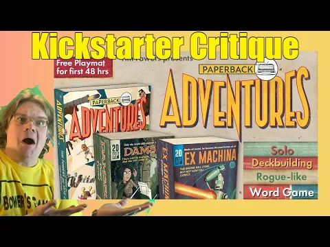 Paperback Adventures – Slay the Novel -Kickstarter Critique
