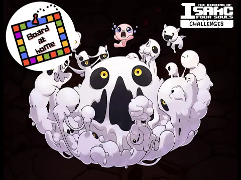 Board At Home Plays: Four Souls Challenge Delirious