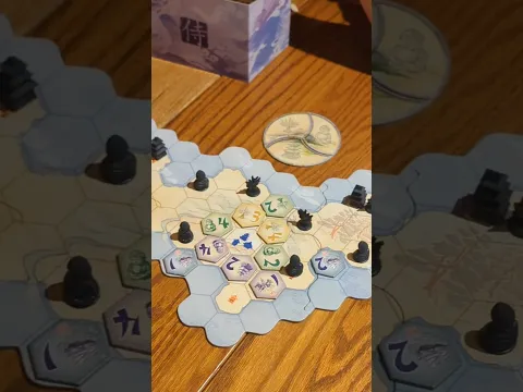 Samurai #boardgamelife #boardgames #boardgamegeek #侍 #武士
