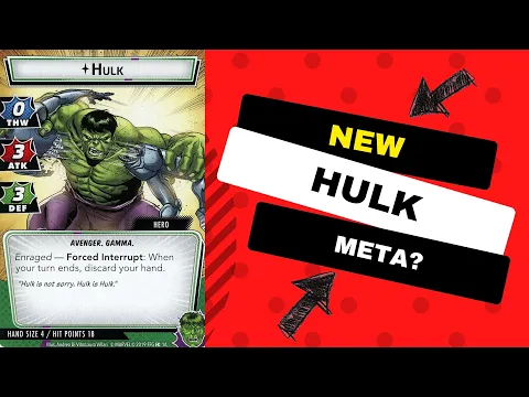 Hulk Basic deck vs. Absorbing Man Expert - Marvel Champions