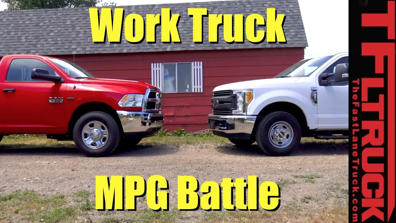 Ford F250 vs Ram 2500: Which HD Work Truck Is The MPG Champ?