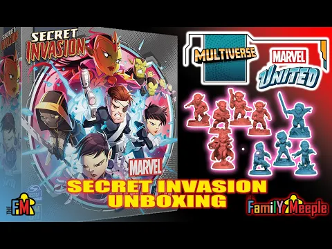 Marvel Untied: Multiverse - Detailed Secret Invasion - Unboxing
