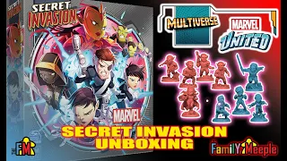 Marvel Untied: Multiverse - Detailed Secret Invasion - Unboxing