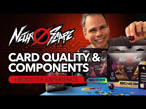 Neuroscape TCG: 2-Player Starter Kit & Booster Opening