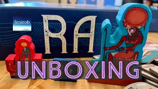 RA Board Game | Unboxing (No Talking)