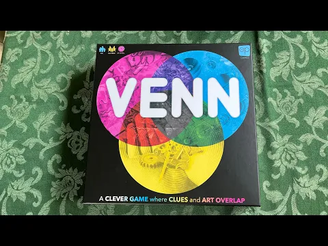 VENN Board Game Unboxing