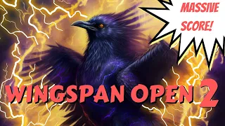 Full Power Raven (a wreaking ball) | Wingspan Board Game Tournament Gameplay | Wingspan Strategy