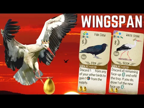 Wingspan Gameplay: The Stork That Laid The Golden Egg