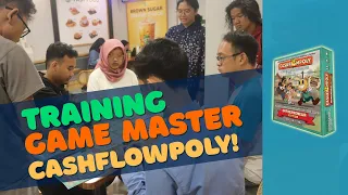 Training Batch 1 Game Master Board Game Cashflowpoly - Financial Literacy Board Game