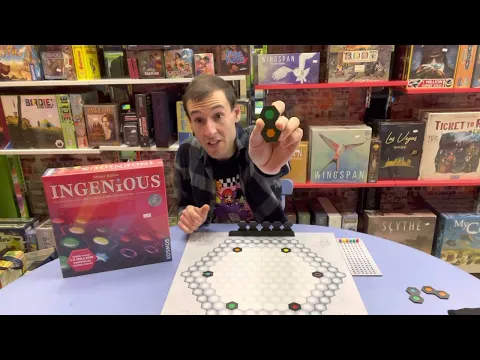 Ingenious is a must-play for fans of dominoes and Qwirkle.
