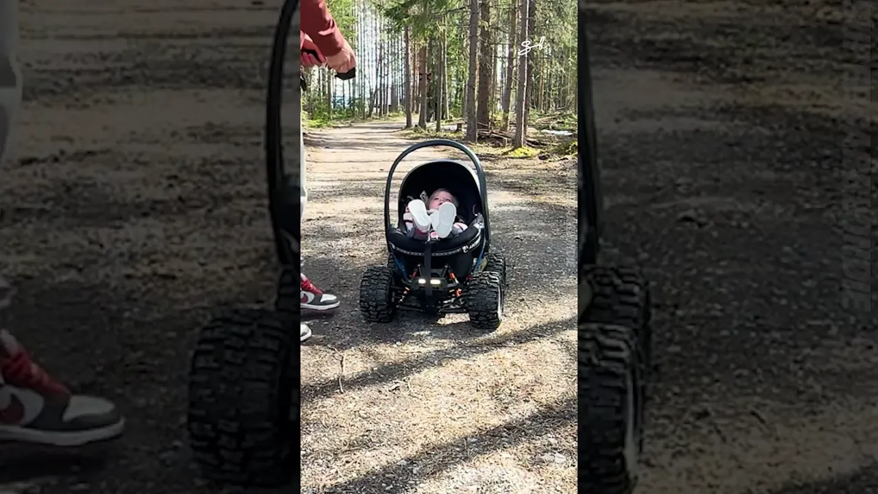 The Coolest Baby Carrier 🤯🔥