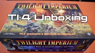 Twilight Imperium 4th Edition Unboxing