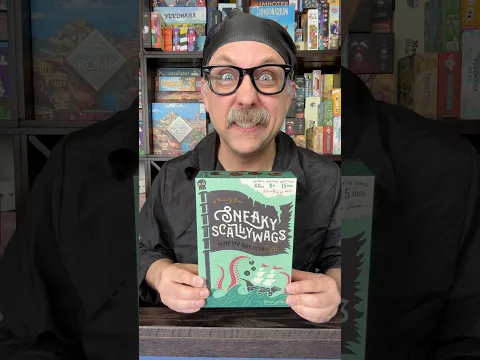 How to Play the Party Game Sneaky Scallywags! #boardgames #partygames #gamenight #familygames