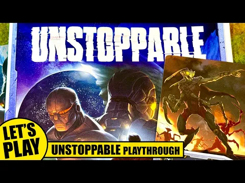 UNSTOPPABLE Solo Board Game Playthrough with Sima vs Duomo's Menace