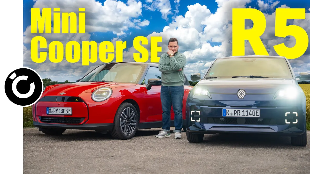 Mini Cooper SE oder Renault 5? Überraschung im Alltag & Langstrecken-Vergleich