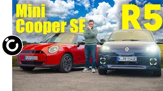 Mini Cooper SE oder Renault 5? Überraschung im Alltag & Langstrecken-Vergleich