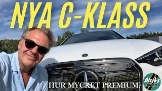 Nya eldrivna Mercedes C-Klass provkörd