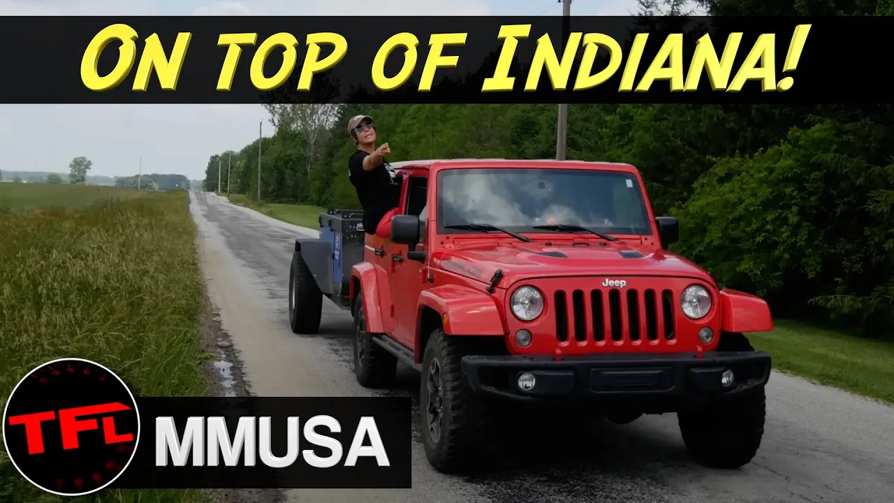 Motor Mountain Monday: We Drive to Hoosier Hill Mountain Top in Indiana