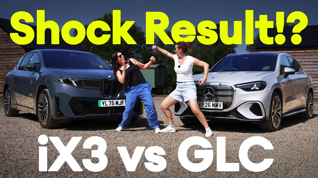 Shock result? BMW iX3 vs Mercedes GLC Electric. The ultimate shootout!