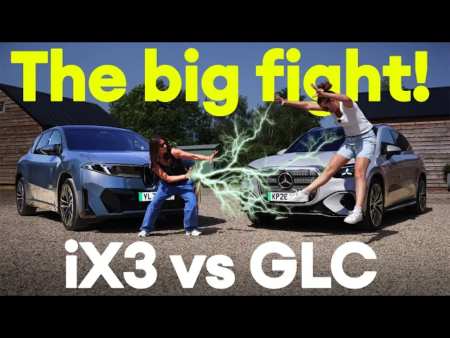 Shock result? BMW iX3 vs Mercedes GLC Electric. The ultimate shootout!