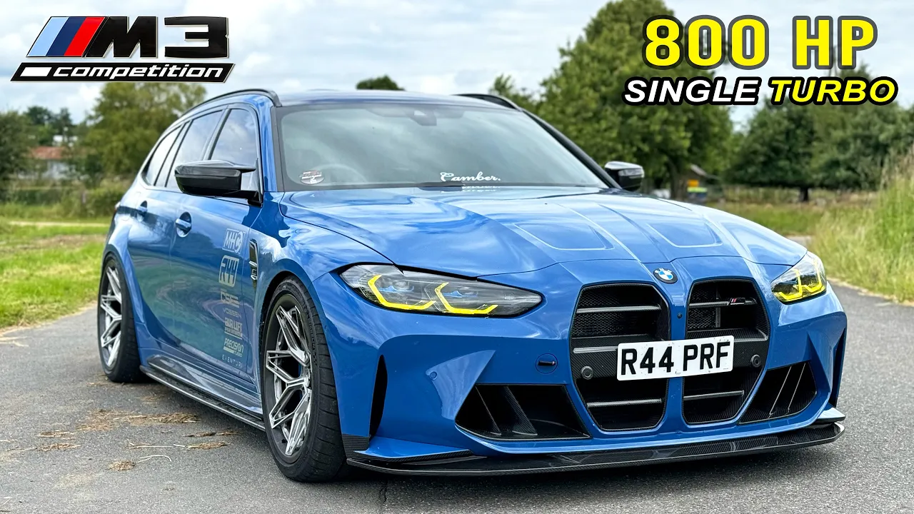 BMW M3 G81 *SINGLE TURBO* // REVIEW on AUTOBAHN
