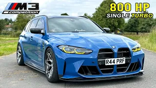 BMW M3 G81 *SINGLE TURBO* // REVIEW on AUTOBAHN