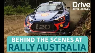 WRC 2018 Behind The Scenes At Rally Australia | Drive.com.au
