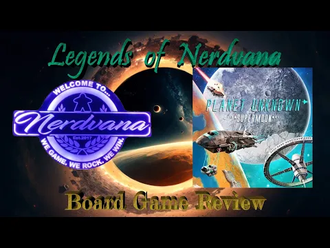 Planet Unknown: Super Moon Board Game Review