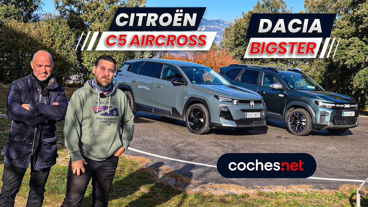 Dacia Bigster vs Citroën C5 Aircross | Comparativo/ Test / Review en español | coches.net