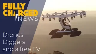 Diggers, Drones and a Free EV | Fully Charged News