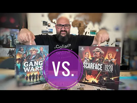 Gang Wars vs. Scarface 1920 | Board Game Comparison