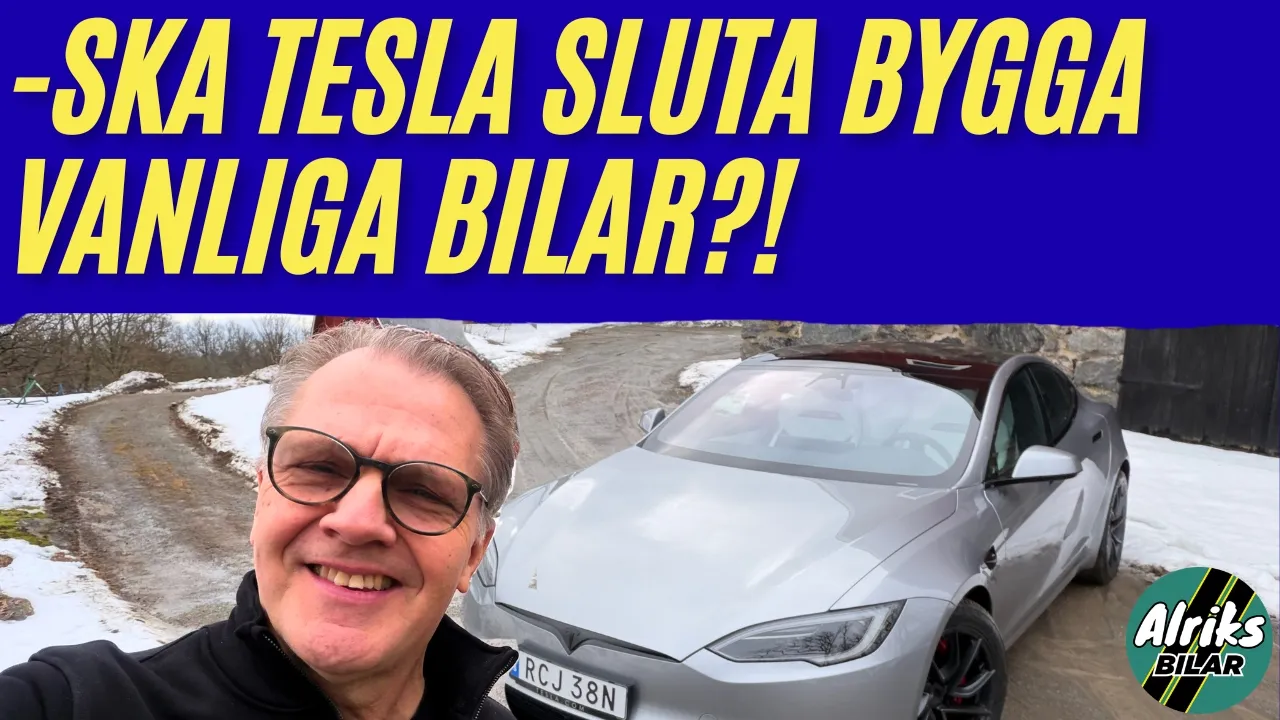 Ska Tesla sluta bygga vanliga bilar?! Sista resan med Model S Plaid får mig att tro det.