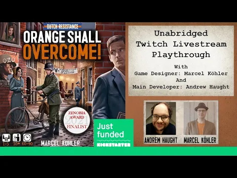 Orange Shall Overcome! Livestream recording