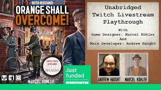 Orange Shall Overcome! Livestream recording