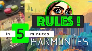 How To Play HARMONIES: CHEAT SHEET in 5 minutes! (Rules + Setup)
