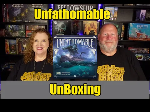 Unboxing the Unfathomable boardgame